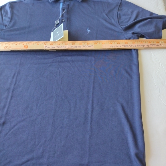 Tailorbyrd Golf Polo Shirt Men M Blue Short‎ Sleeve Casual Sporty Logo Vacations - Picture 4 of 9